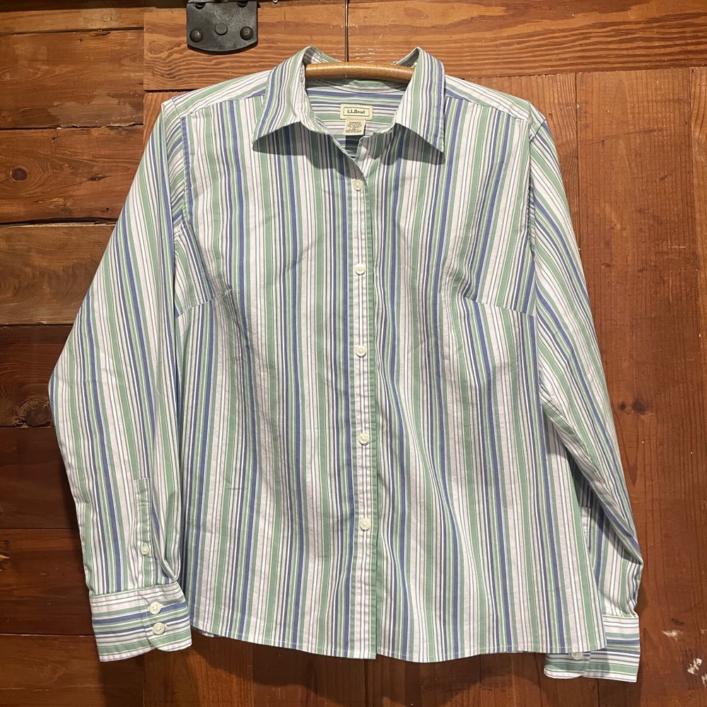 L.L. Bean Vintage Women's Button Down Blouse | XL